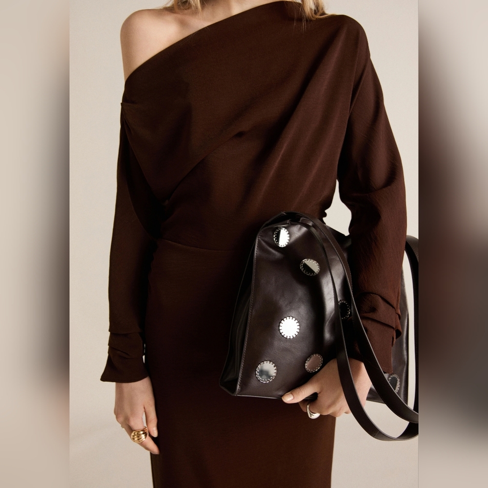 MANGO Exclusive Off The Shoulder Dress - Picture 6 of 6